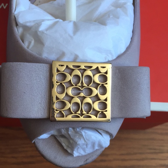 Coach Gretchen wedge soft buffed leather - Picture 2 of 8